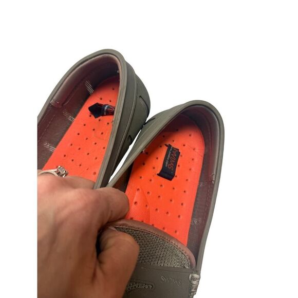 SWIMS Penny Loafers in Olive Green Men\'s Sz 10